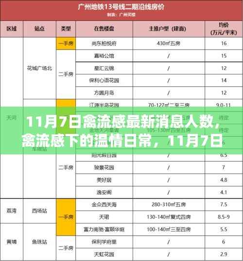 11月7日禽流感最新动态与温情日常,那些关于抗击疫情的故事