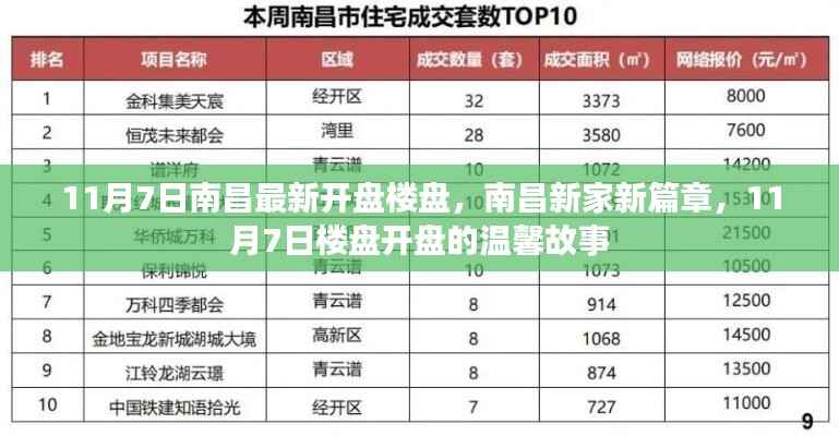 南昌新篇章,11月7日楼盘盛大开盘纪实