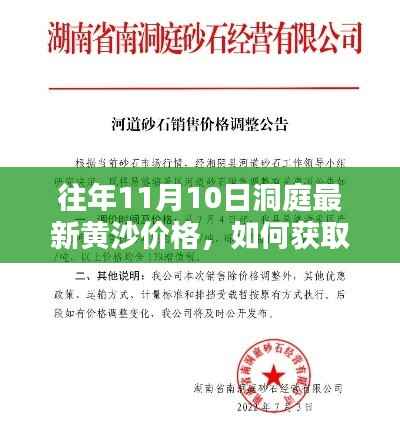 往年11月10日洞庭最新黄沙价格详解,获取方法与步骤指南