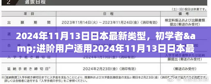 初学者与进阶用户必备,2024年日本最新类型技能学习全攻略
