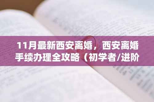 西安离婚手续办理全攻略,从初学者到进阶用户的实用指南(最新11月版)