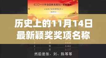 历史上的11月14日，揭晓最新颖奖，全球追梦号角响起！