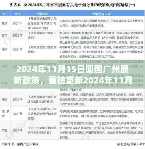 重磅更新!2024年11月15日回国广州最新政策详解,你需要知道的一切