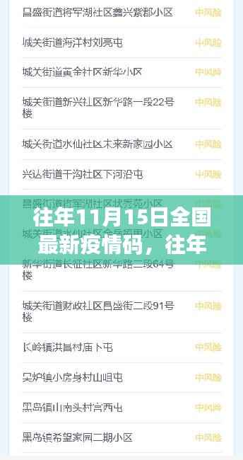往年11月15日全国最新疫情码概览与动态分析