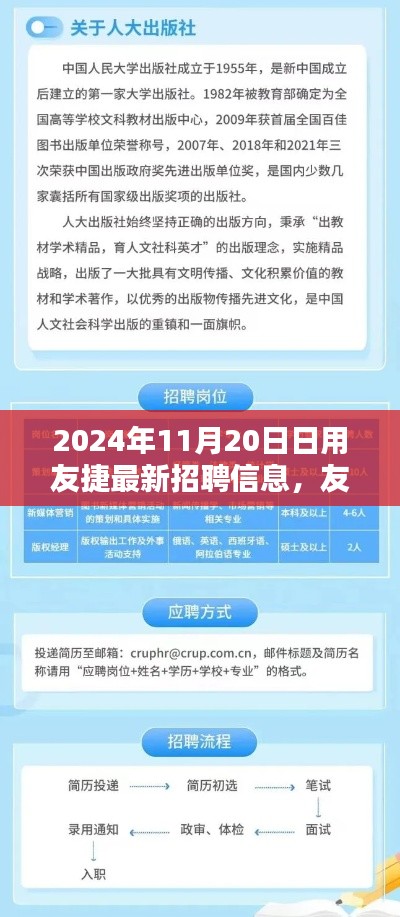 探寻前沿科技人才的灯塔,友捷科技最新招聘信息概览(2024年11月20日)