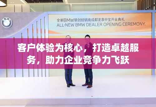 客户体验为核心,打造卓越服务,助力企业竞争力飞跃