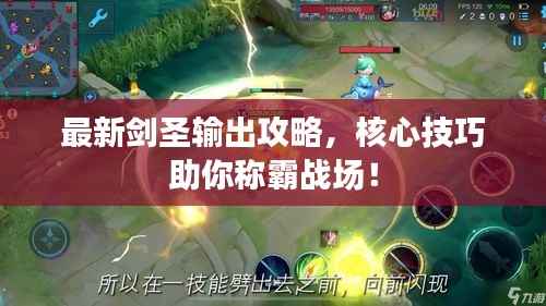 最新剑圣输出攻略,核心技巧助你称霸战场!