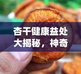 杏干健康益处大揭秘,神奇功效,不容错过!